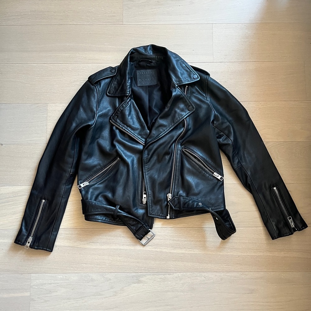 AllSaints Balfern Leather Jacket